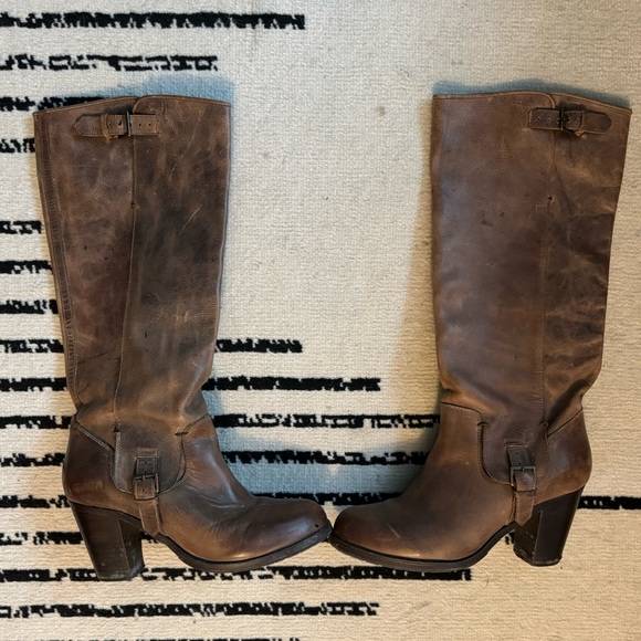 Ariat Gold Coast Aged Amber & Tan Leather Boot Brand - Picture 4 of 4